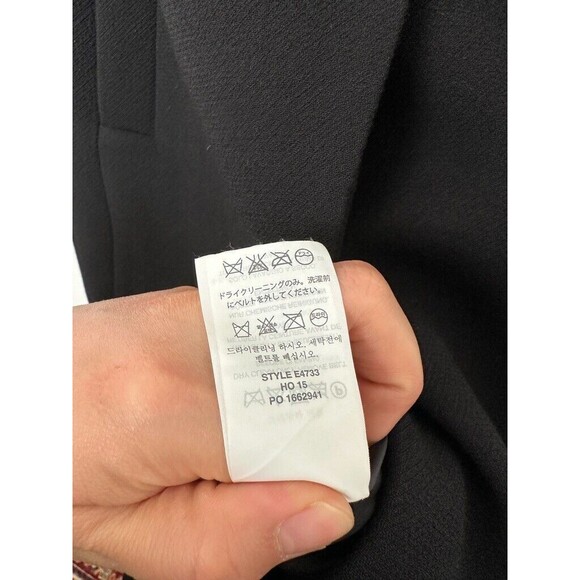 J Crew Double Cloth Wool Blend Topcoat Belted Slash Pocket Long E4733 Women 000 - Picture 8 of 12